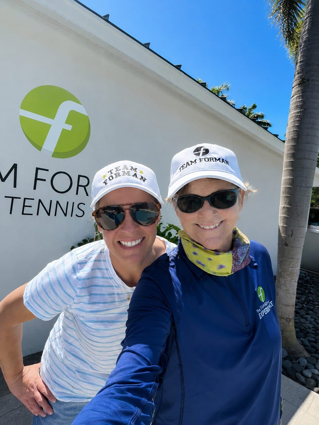 Kristyn with Jane Forman in Miami